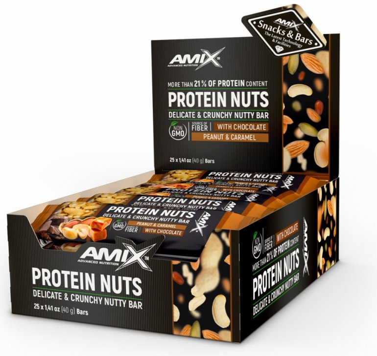 Amix Protein Nuts Bar - 40 g - Cashew-Coconut