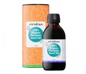 Viridian Pumpkin Seed Oil 200 ml Organic (Olej z dýňových semínek Bio)