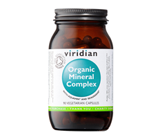 Viridian Nutrition Viridian Mineral Complex 90 kapslí Organic (Komplex minerálů Bio)