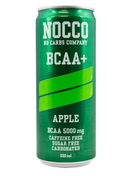 NOCCO BCAA 330 ml - Jablko (bez kofeinu)