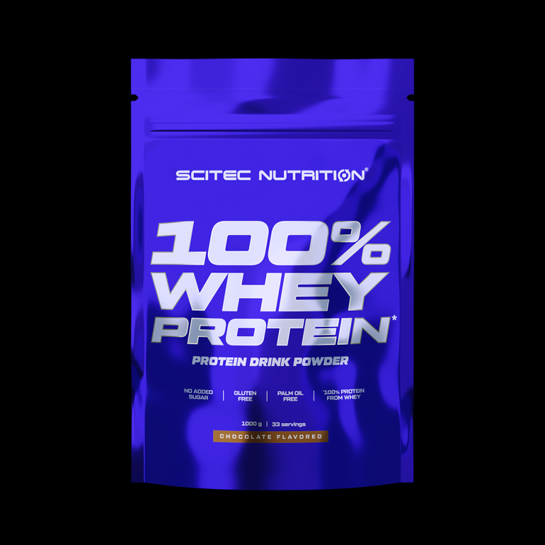 Scitec Nutrition Scitec 100% Whey Protein 1000 g - Jahoda