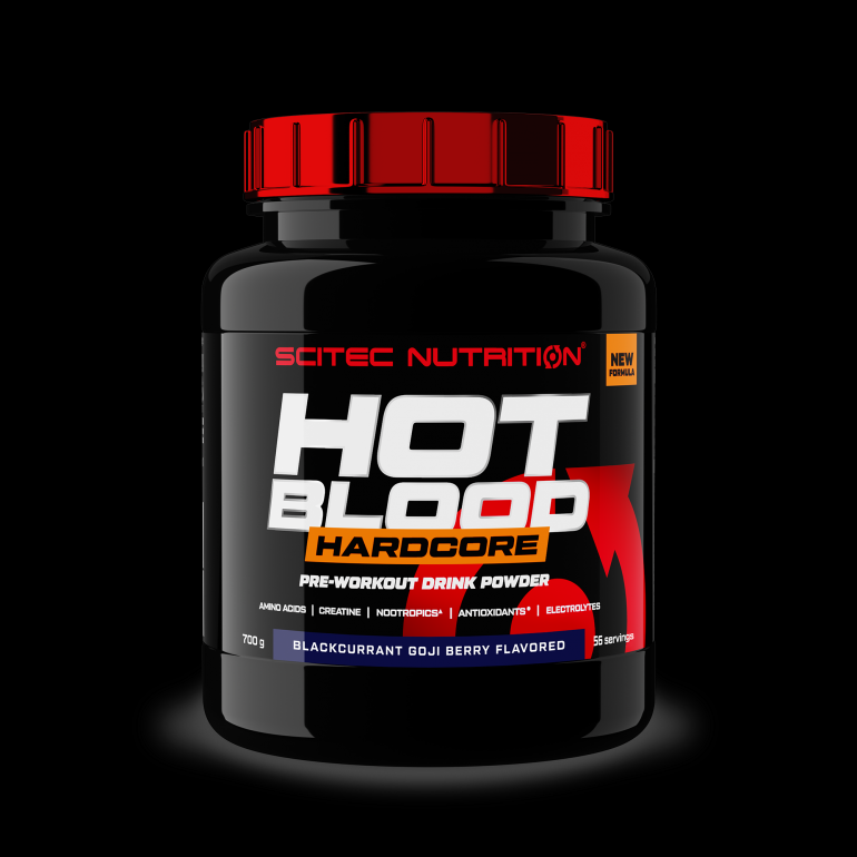 Scitec Nutrition Hot Blood Hardcore 700 g - Pomerančový džus