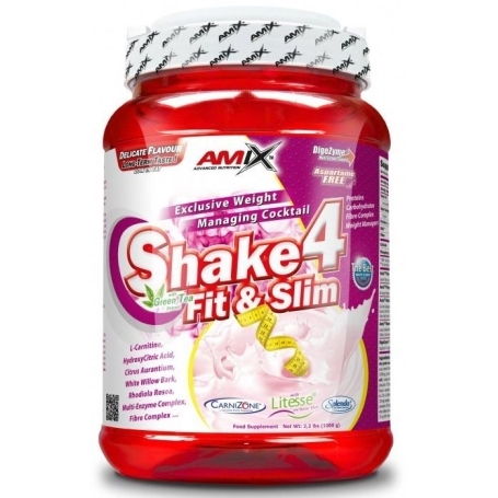 Amix Shake 4 Fit & Slim 1000 g - Vanilka