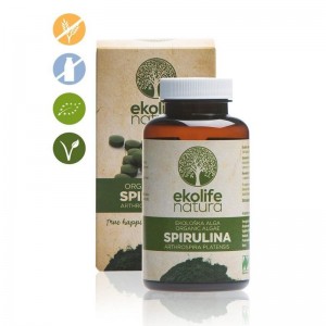 EKOLIFE NATURA Algae Spirulina Organic 240 tablet (Bio řasa spirullina)