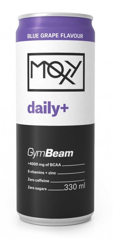 GymBeam Moxy Daily+ 330 ml - Modré hrozny