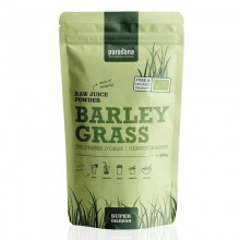 Purasana Barley Grass Raw Juice Powder BIO 200 g (Zelený ječmen)