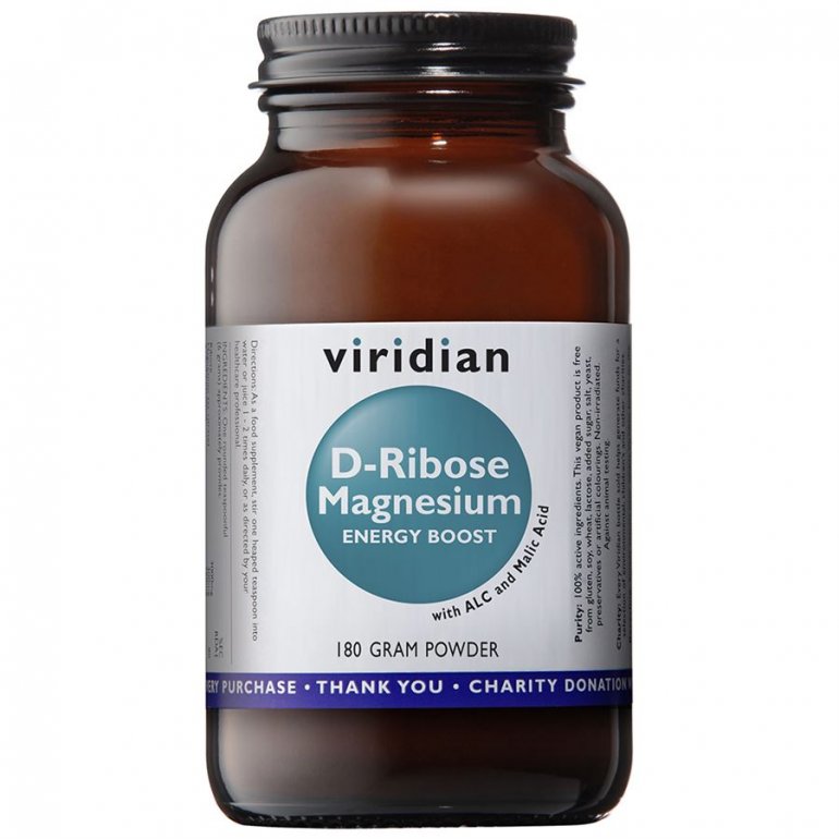Viridian Nutrition Viridian D-Ribose Magnesium 180 g (D-ribóza)
