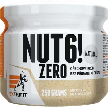 Extrifit Nut 6! Zero 250 g - Slaný karamel