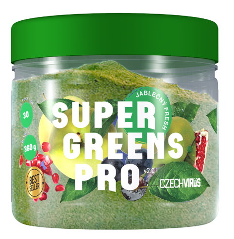 Czech Virus Super Greens Pro V2.0 360 g - Lesní ovoce
