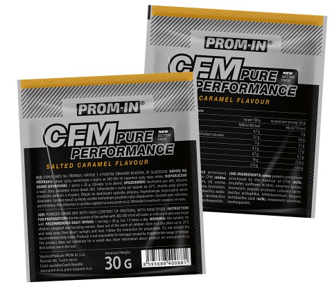 PROM-IN CFM Pure Performance 30 g - Slaný karamel