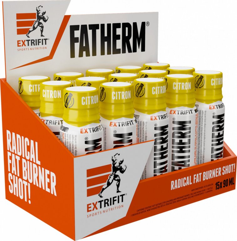 Extrifit Fatherm Shot 15x90 ml - Citron