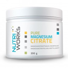 NutriWorks Pure Magnesium Citrate 200g