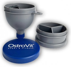 OstroVit Krabička na tablety s trychtýřem a úchytem