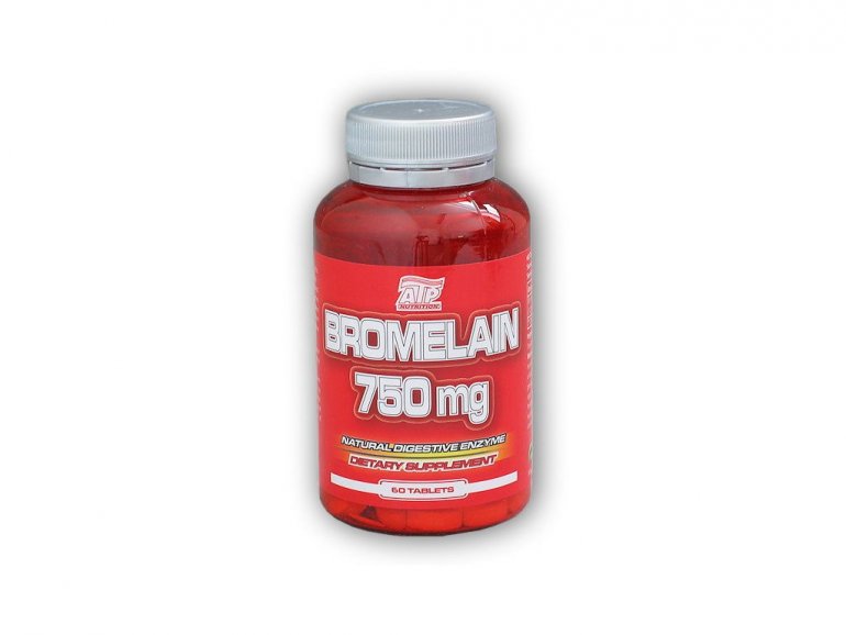 ATP Nutrition Bromelain 750mg 60 tablet - exp. 13.4.2024