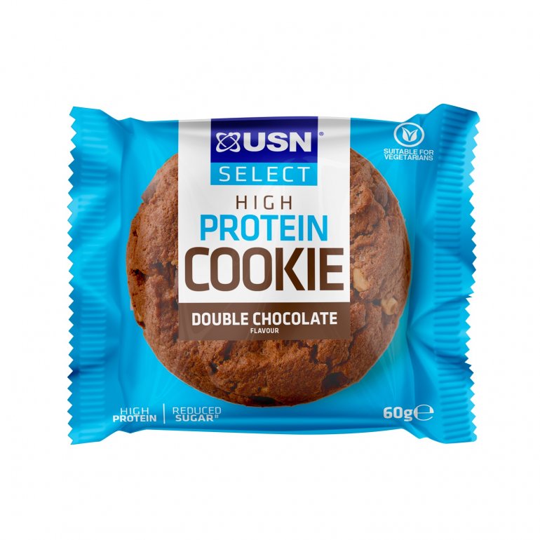 USN Protein Cookie 60 g - Dvojitá čokoláda