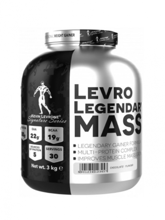 Kevin Levrone Levro Legendary Mass 3000 g - Čokoláda