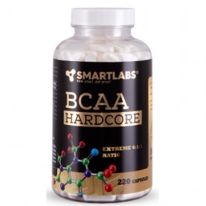 SMARTLABS BCAA HARDCORE 4:1:1 220 kapslí